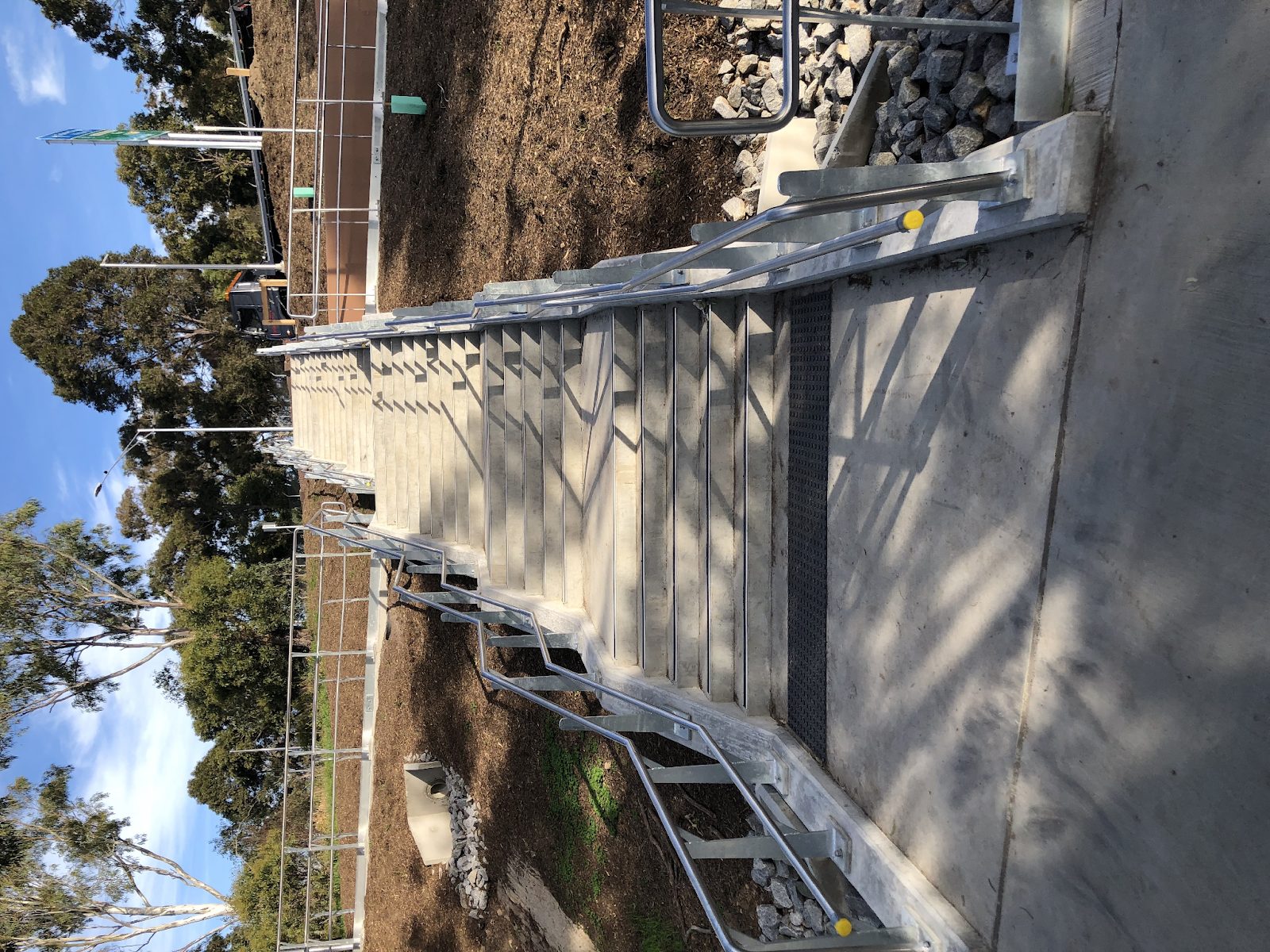 Chandler Highway stairs